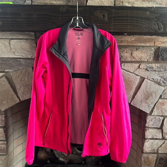 Mountain Hardware Bright Pink and Black Jacket XL - Picture 1 of 5